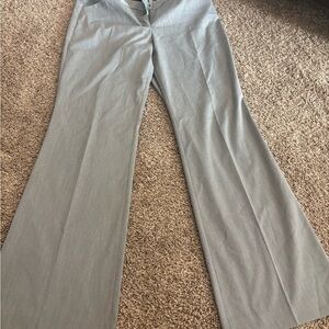 Express Light Gray Flare Pants